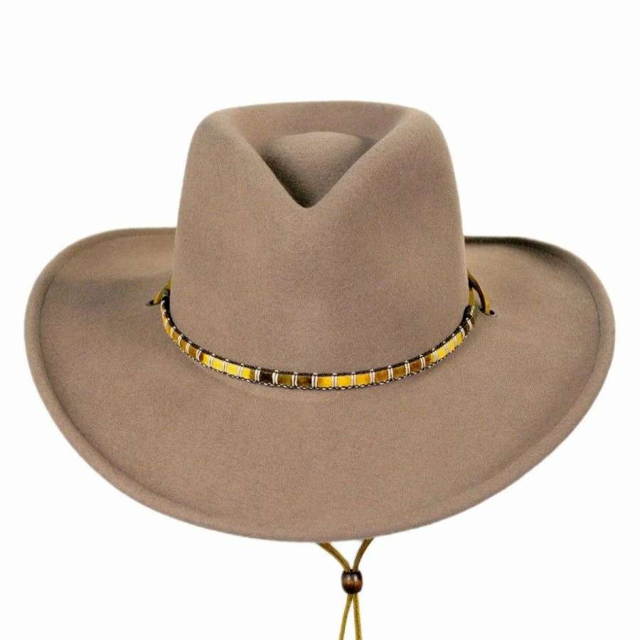 Fedoras * | Columbia Crushable Wool Litefelt Western Hat