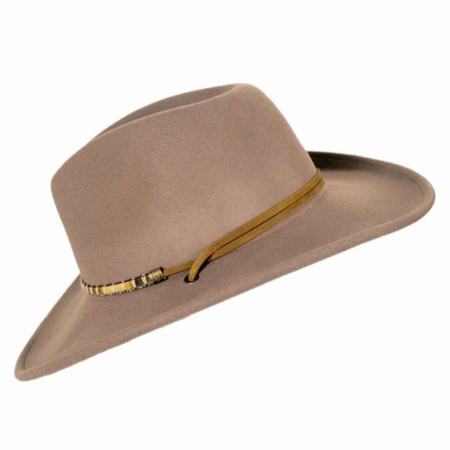 Fedoras * | Columbia Crushable Wool Litefelt Western Hat