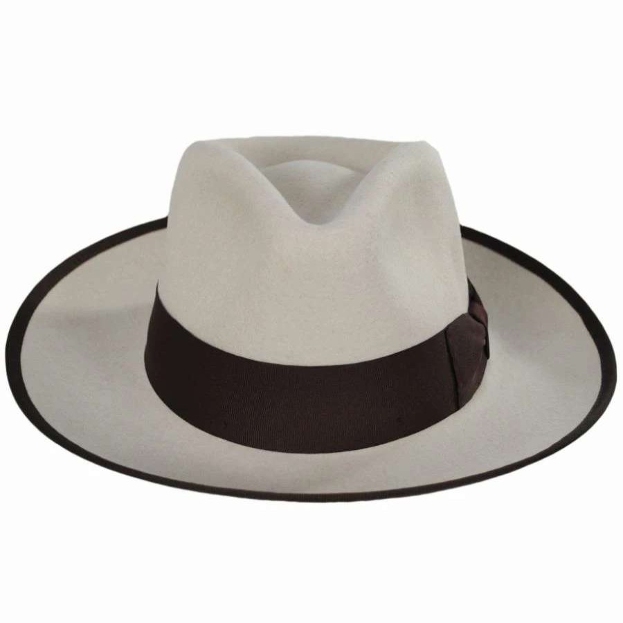 Fedoras * | Kellan Wool Felt Fedora Hat