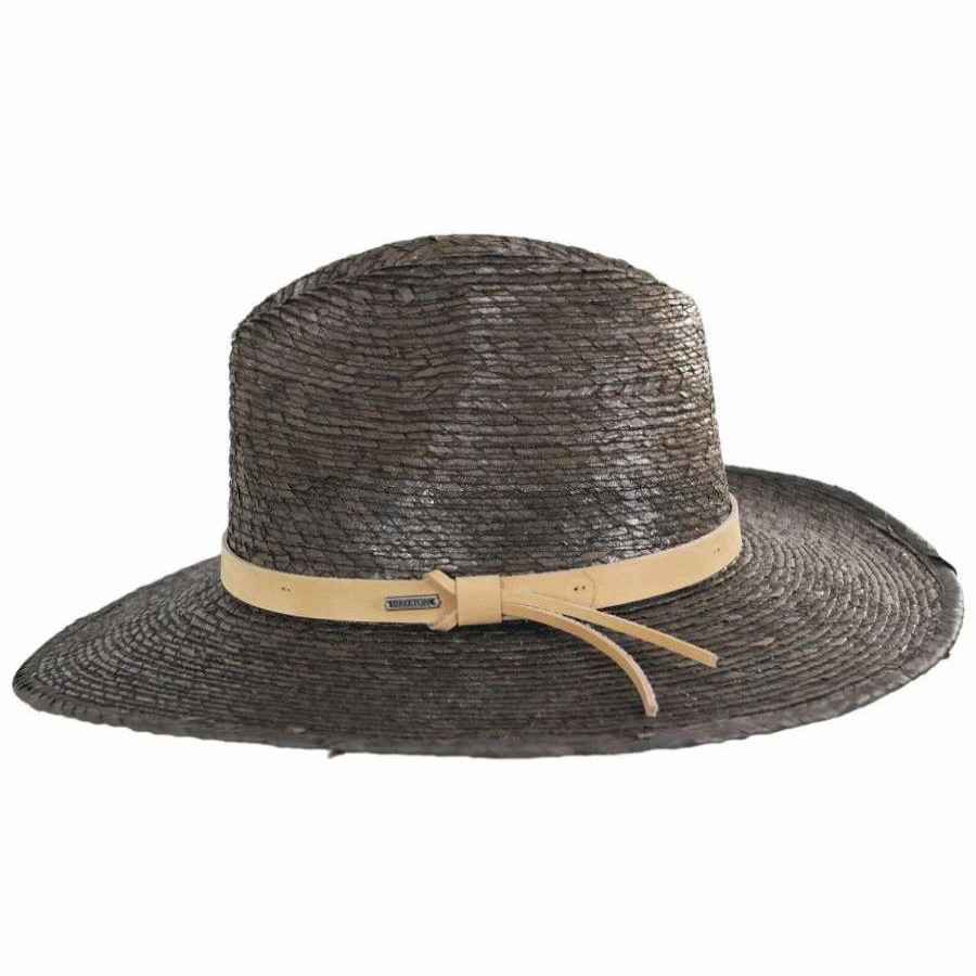 Fedoras * | Field Proper Palm Straw Fedora Hat