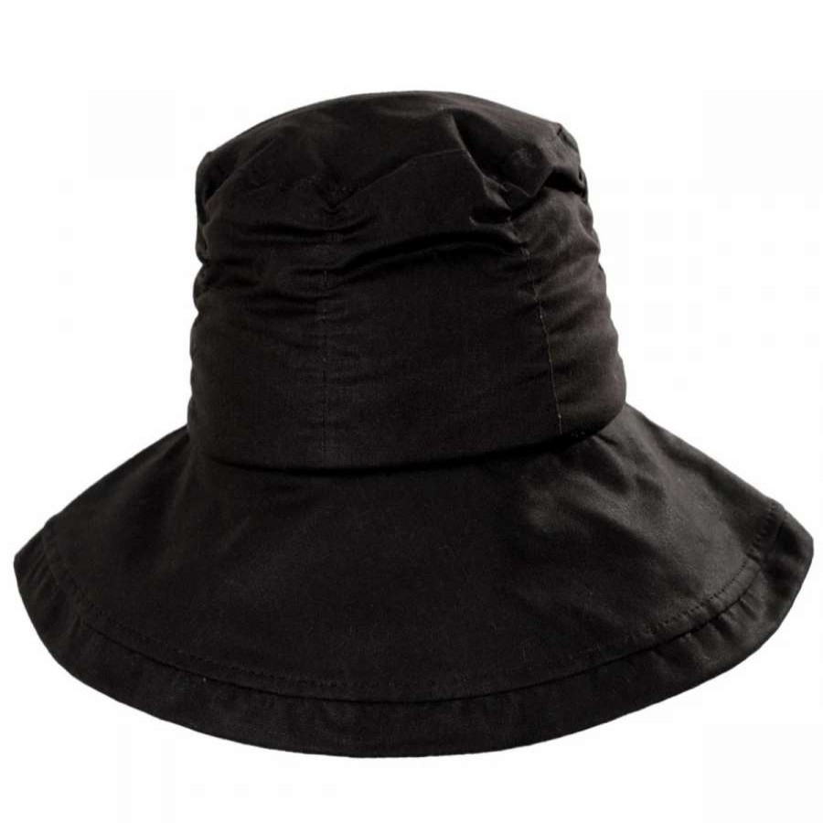 Women'S Hats * | Drizzle British Millerain Waxed Cotton Crushable Rain Hat