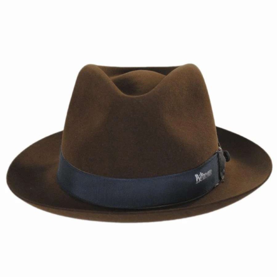 Men'S Hats * | Cassatt Reversible Band Fur Felt Fedora Hat