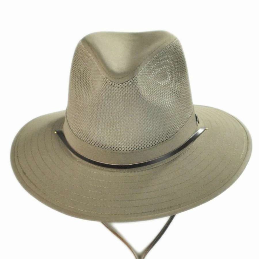 Fedoras * | Mesh Crown Aussie Hat