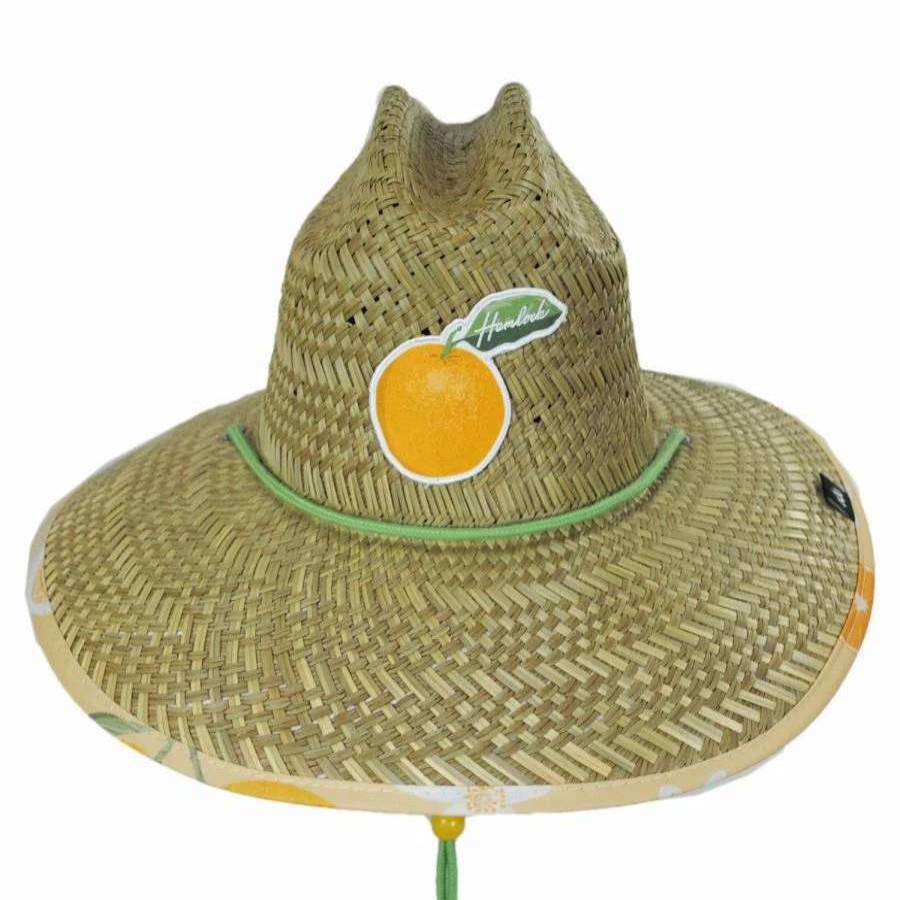 Outdoors * | Squeeze Straw Lifeguard Hat