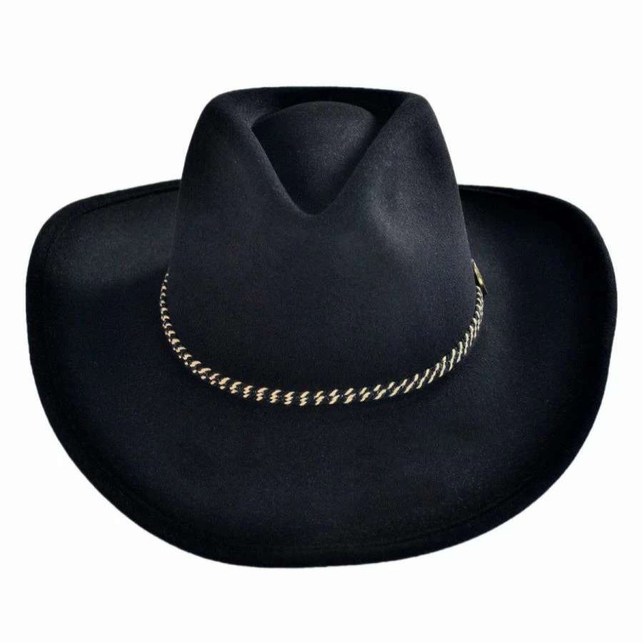 Fedoras * | Stetson Rawhide Buffalo Fur Felt Western Hat