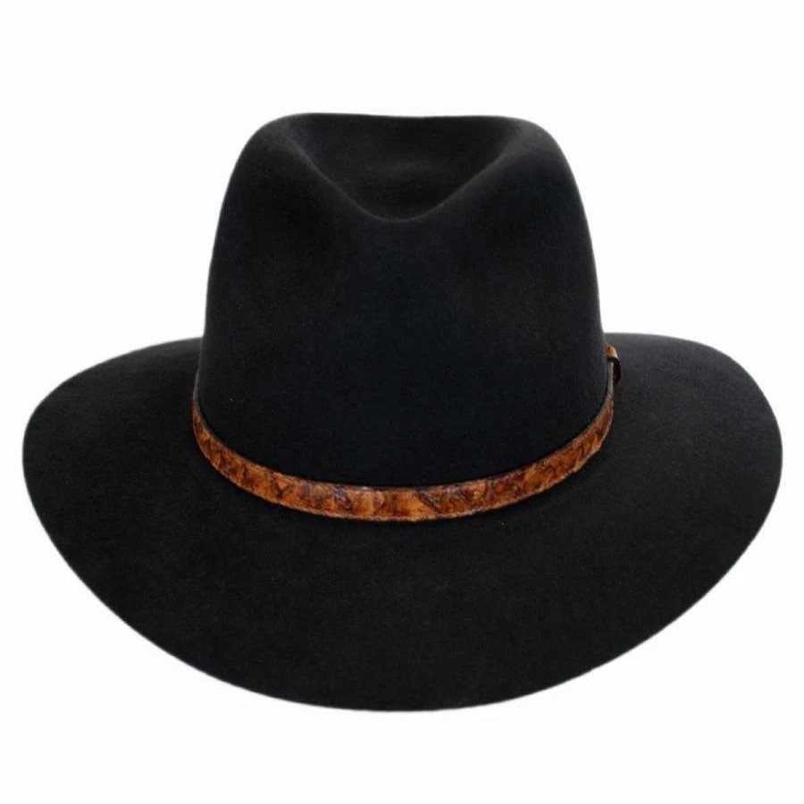 Fedoras * | Banjo Patterson Fur Felt Aussie Hat