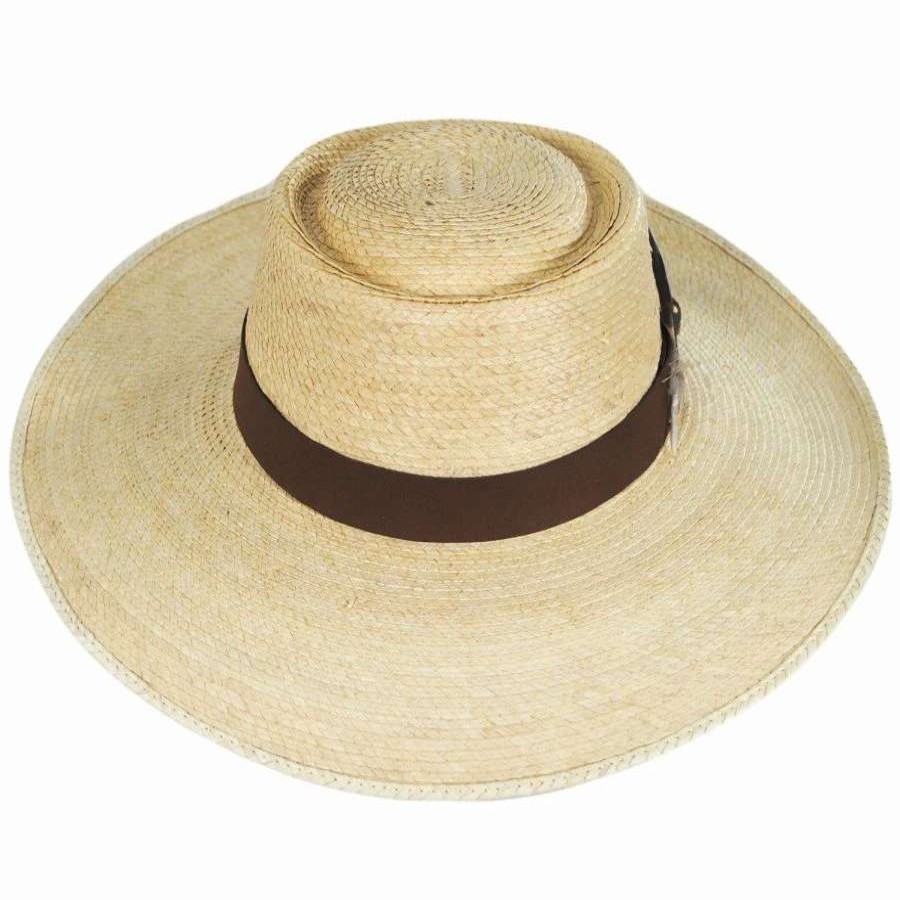 Cowboy & Western Hats * | Renegade Donegal Palm Straw Buckaroo Hat