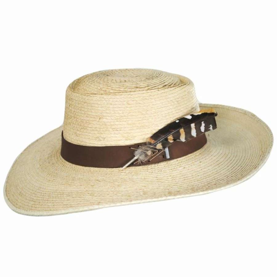 Cowboy & Western Hats * | Renegade Donegal Palm Straw Buckaroo Hat