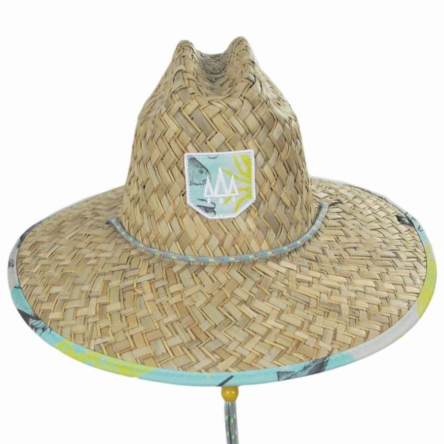 Outdoors * | Skipper Straw Lifeguard Hat