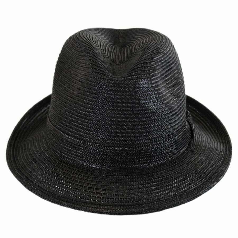 Fedoras * | Tate Braided Straw Fedora Hat