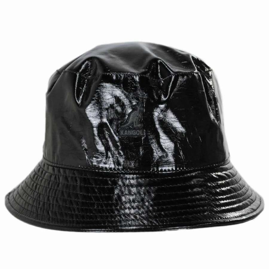 Bucket Hats * | Kangol Future Earflap Cotton Blend Bucket Hat